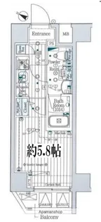MAXIV横浜大通公園【2階】の間取り
