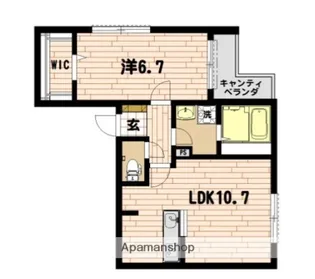 GRACE【3階】の間取り