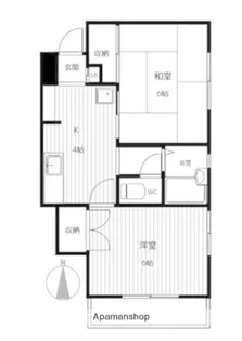 アミューズ磯子壱番館【1階】の間取り