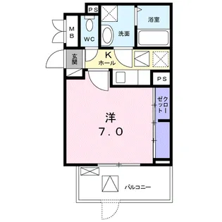 オンブラージュ【1階】の間取り