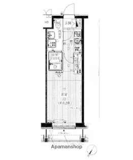 プレール・ドゥーク横浜WEST【3階】の間取り
