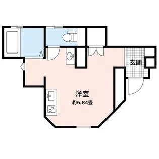 アウラ本郷台【1階】の間取り