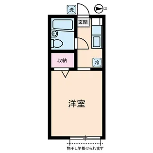 エテルネル碑衾【2階】の間取り