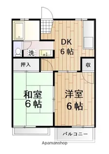 メゾンシーロード【1階】の間取り