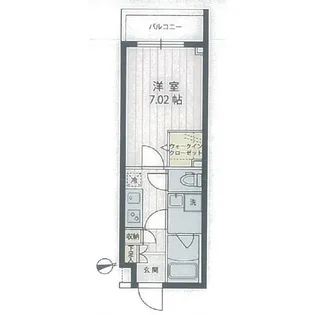 アプリーレ宮崎台Ⅱ【2階】の間取り