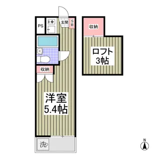 ルミエール金沢文庫【2階】の間取り