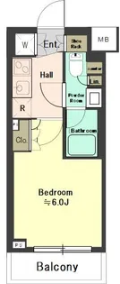神奈川県横浜市南区井土ケ谷下町【マンション】の間取り