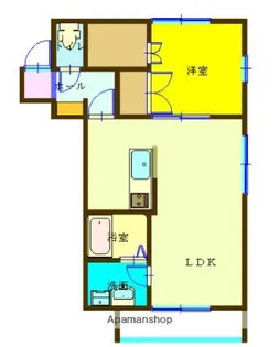 イルパラッツォ【3階】の間取り
