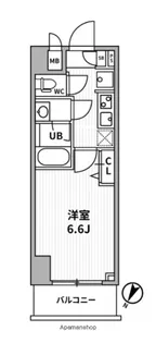 ALTERNA横濱阪東橋【1階】の間取り