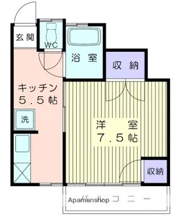 尾島荘【2階】の間取り