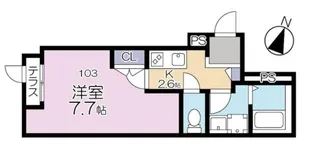 VIVALETTA 横浜【1階】の間取り