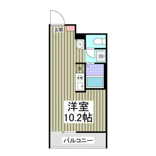 MQUARTO矢部【3階】の間取り