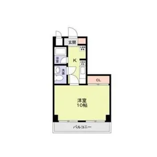 ヴィヴァーチェ日吉【3階】の間取り