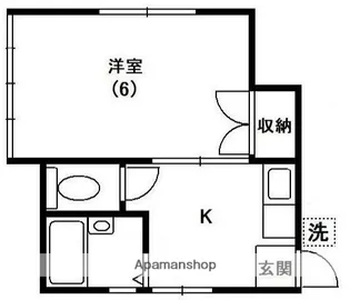 キクヤハイツ【1階】の間取り