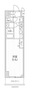 ALTERNA横濱阪東橋【11階】の間取り