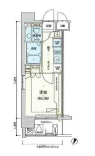 リヴシティ横濱弘明寺【7階】の間取り