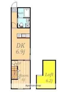 LEN FORT 町田【2階】の間取り
