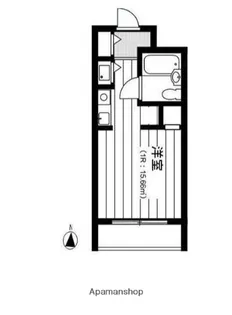トップ片倉第一【4階】の間取り