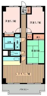 南藤沢AFビル【11階】の間取り