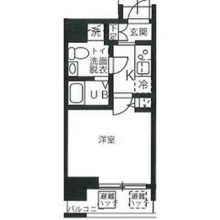 ハーモニーレジデンス新横浜【3階】の間取り