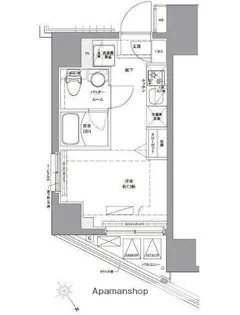 AZEST関内【4階】の間取り