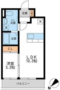 JMFレジデンス新横浜【5階】の間取り