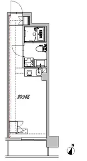 ザ・レジデンス横浜サウス【0303号室】の間取り