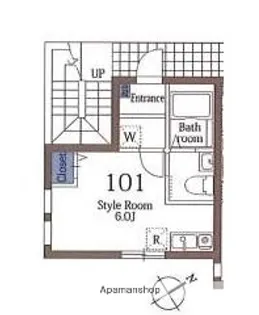 ミネルヴァ横浜港北Ⅱ【1階】の間取り