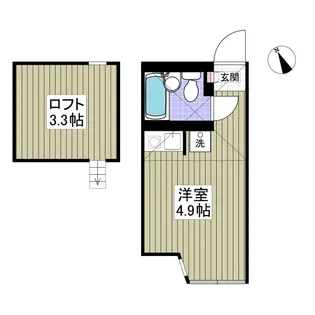 ユナイト上星川カステラール【2階】の間取り