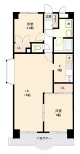 TEK藤沢ハイツ【0302号室】の間取り