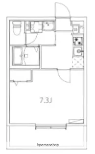 ヴァンベール小机【2階】の間取り