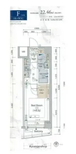 エステムコート横濱大口【5階】の間取り