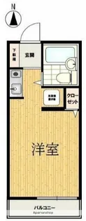 エクセルハイツコジマ【2階】の間取り