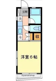 シーサイドハウスGK【3階】の間取り