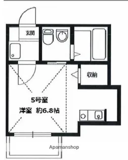 MINERUMO TSURUMI【2階】の間取り
