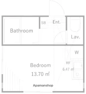 G・Aヒルズ大口横浜【1階】の間取り