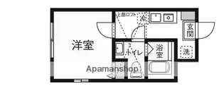 キープラグーン霞台【2階】の間取り