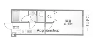 ZIMATERRACE上大岡【3階】の間取り