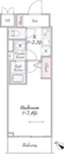 KDXレジデンス町田NORTH【3階】の間取り