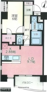 ケインズ湘南Ⅱ【4階】の間取り