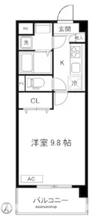 グランシャリオ鵠沼【1階】の間取り