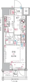 クレヴィスタ横浜関内【9階】の間取り