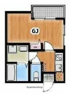 AMBITION永田北【3階】の間取り