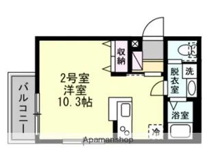 ラグナ平塚【1階】の間取り