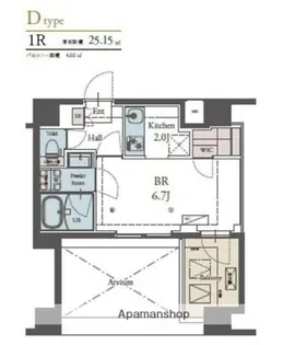 ラグゼナ横浜鶴見Ⅱ【11階】の間取り