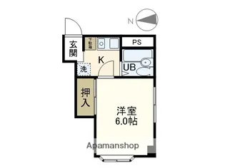サテライトビル【2階】の間取り