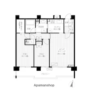 シェールグラン洋光台南公園【4階】の間取り