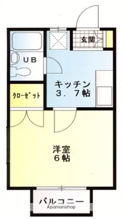 メゾンソエダ【2階】の間取り