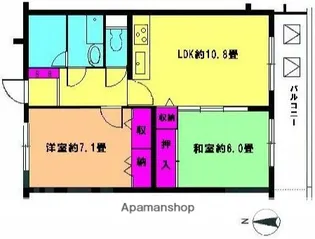 湘南アイランドコースト【1階】の間取り
