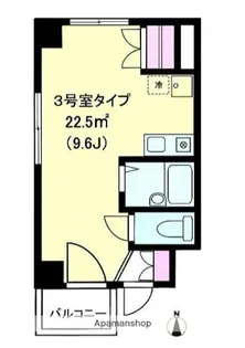 サンセール【2階】の間取り
